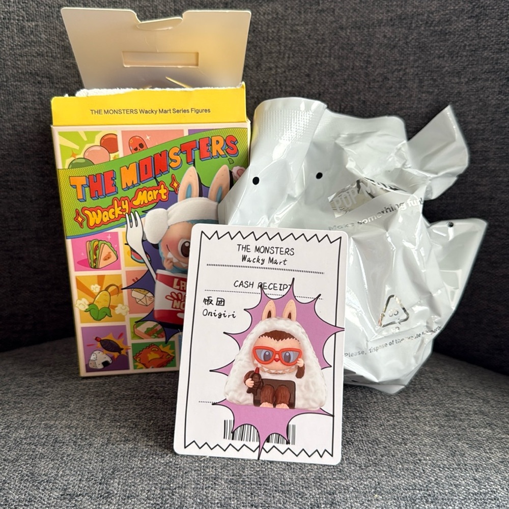 POP MART Wacky Mart ONIGIRI Labubu NEW